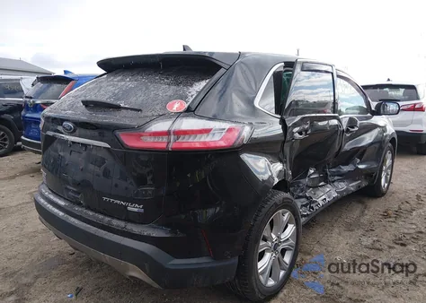 2020 Ford Edge Titanium from USA, damaged, VIN 2FMPK4K98LBB68141